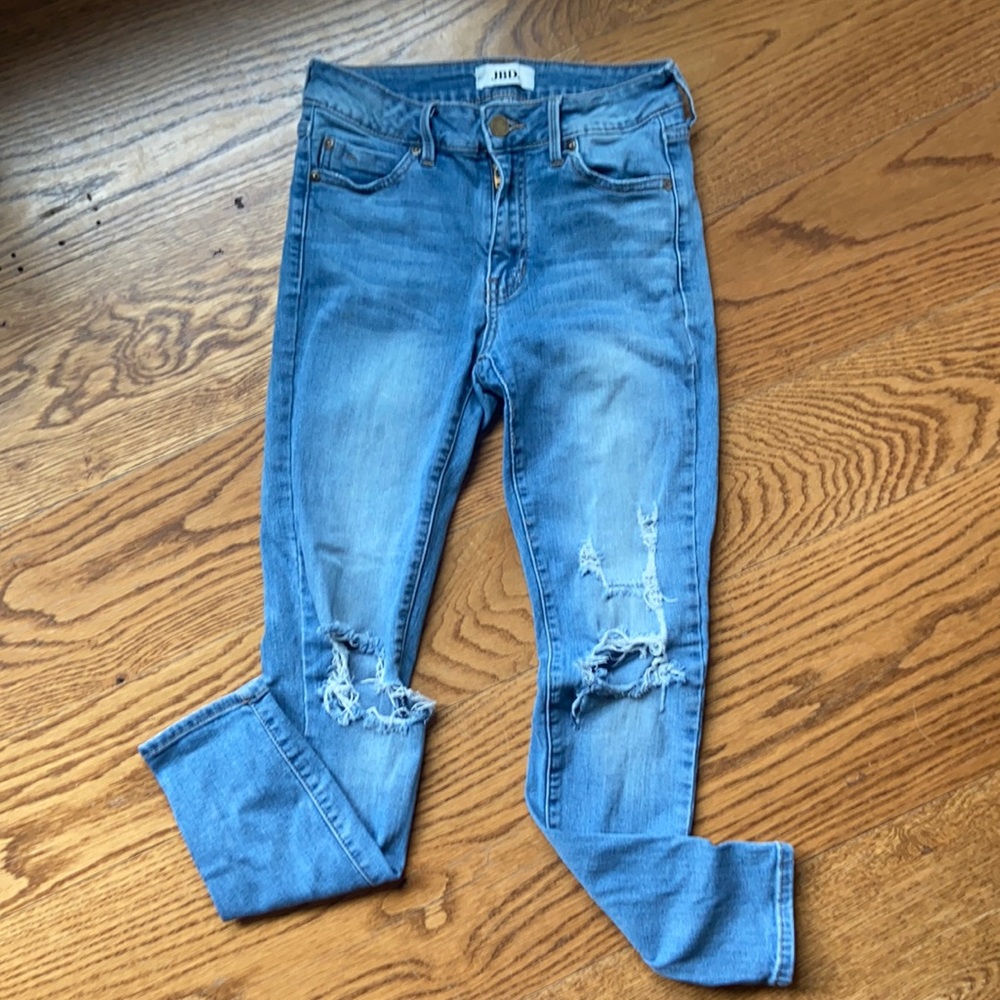 Just Black Denim - JBD - distressed Jean